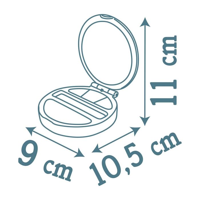 Maquillage pour les enfants Smoby My Beauty Powder Compact Gris 2