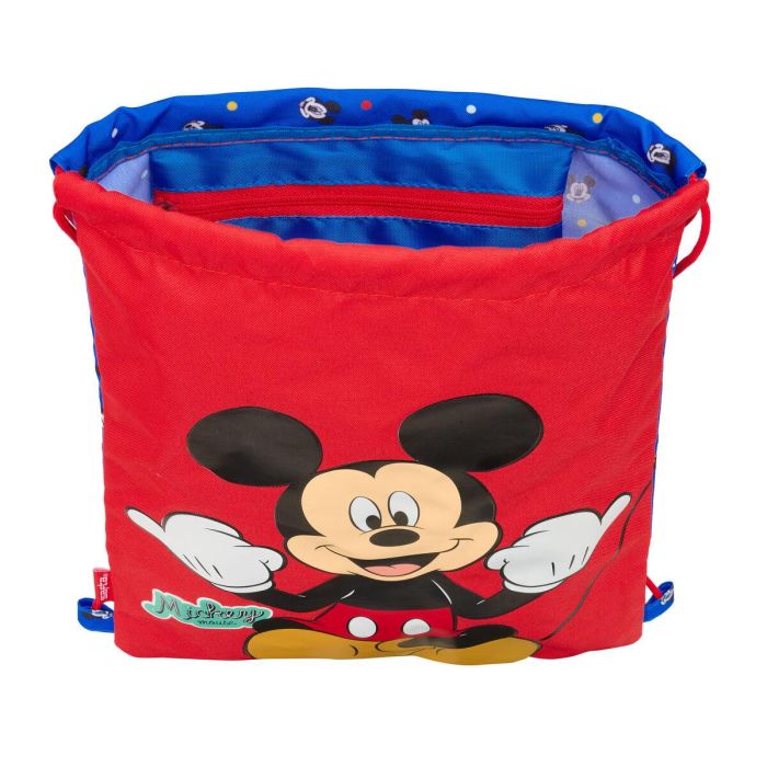 Sac à dos serré par des ficelles Mickey Mouse Clubhouse Good day Bleu 26 x 34 x 1 cm 1