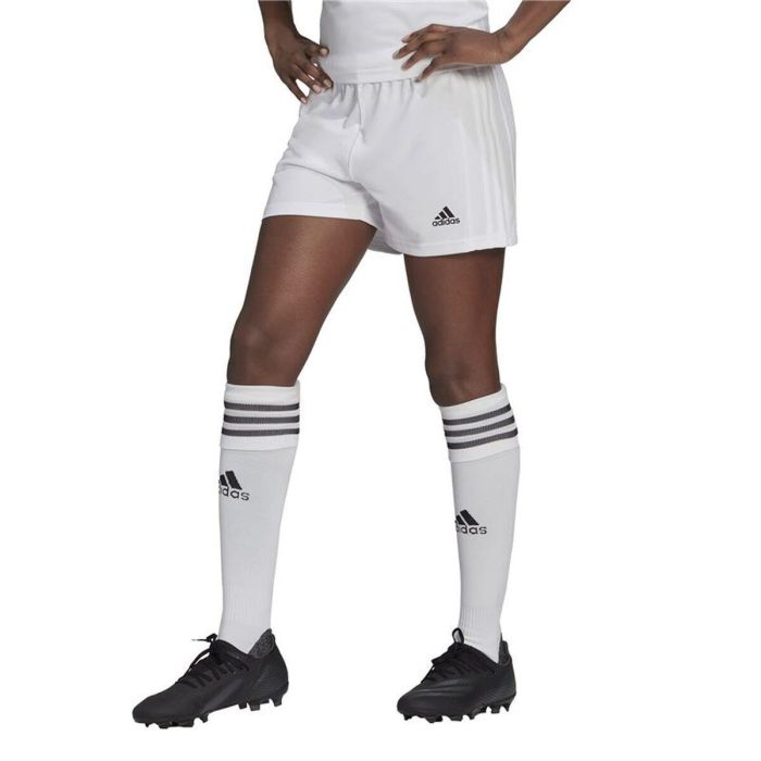 Short de Sport Adidas Squad 21 Blanc 5