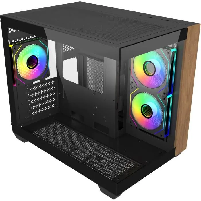 Cooler Master Elite 481 Boîtier PC Micro-ATX, Architecture Dual-Chamber, Support GPU 410 mm, Compatible Radiateur 360 mm, Panneaux Verre Trempé et USB-C 3.2 Gen2 Cooler Master Elite 481 Boîtier PC Micro-ATX, Architecture Dual-Chamber, Support GPU 410 mm, Compatible Radiateur 360 mm, Panneaux Verre Trempé et USB-C 3.2 Gen2