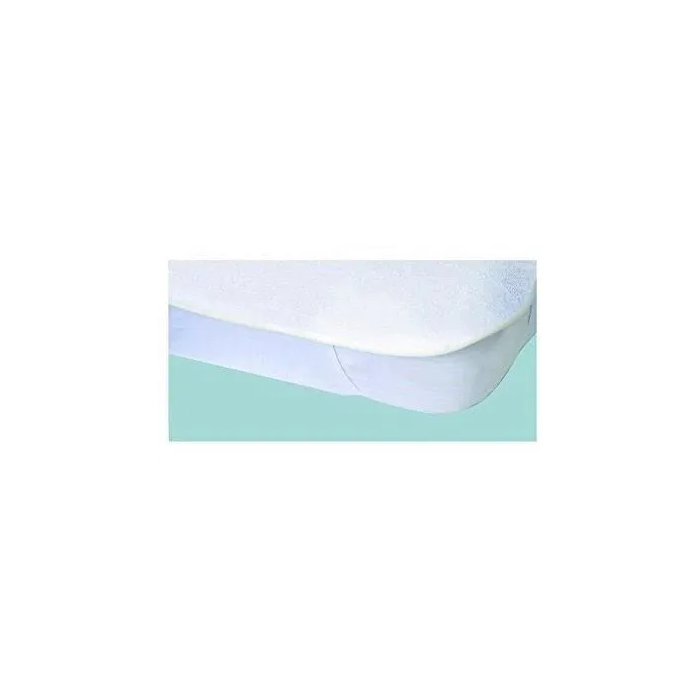 Alese Protège-matelas imperméable Élasthanne éponge 100% Coton 80x190 cm Blanc 1 Alese Protège-matelas imperméable Élasthanne éponge 100% Coton 80x190 cm Blanc 1