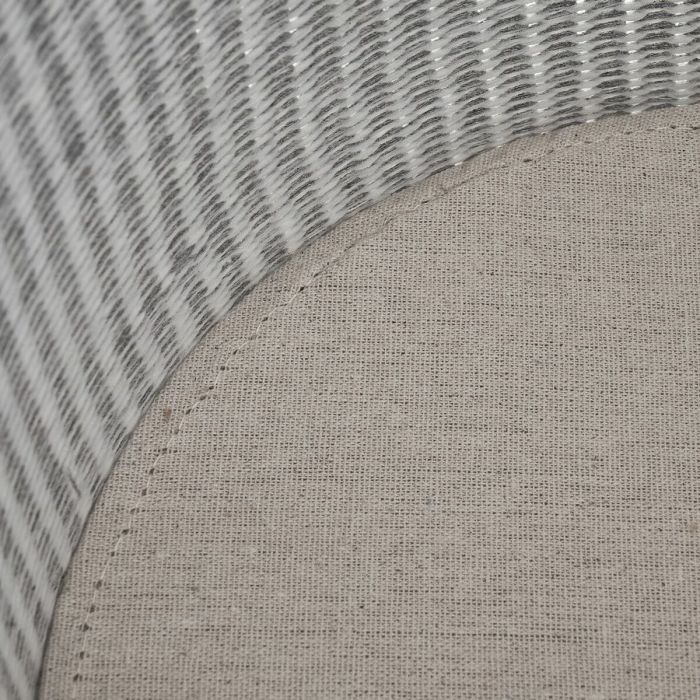 Panier Multi-usages Blanc Gris Polyester (3 Unités) 1