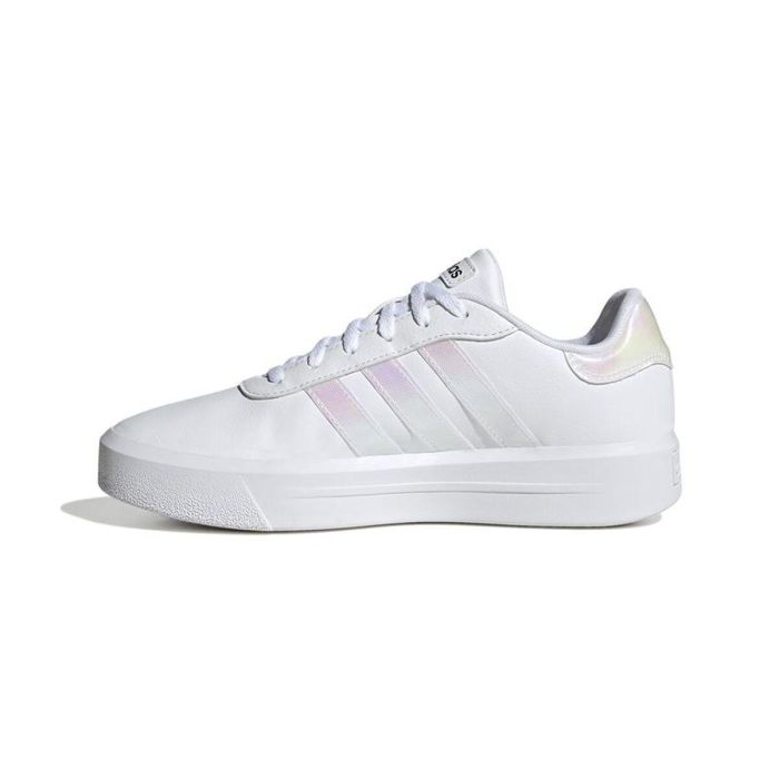 Chaussures de sport pour femme Adidas Court Platform Blanc 7