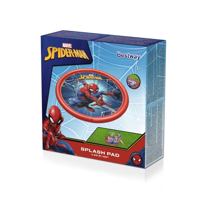 Bestway Piscine Gonflable avec Arroseur Spiderman D165 cm +2 Ans Jardin 98792 20