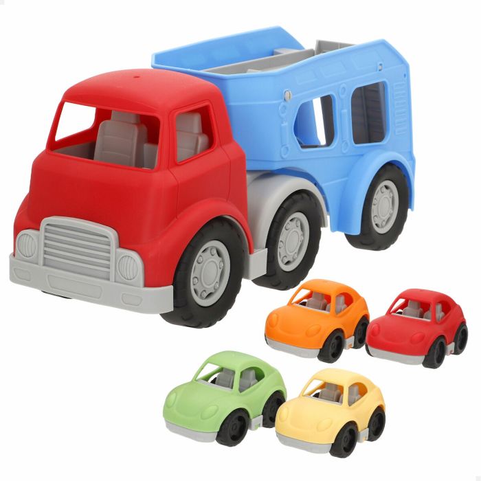 Camion Autotransporteur PlayGo 34 X 18 X 13 CM (2 Unités) 6