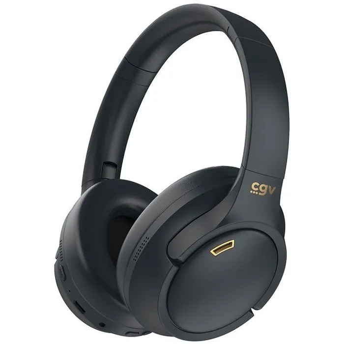 CGV SonicVibe ANC Casque Bluetooth avec microphone et annulation active du bruit - Noir CGV3322102085509 0 CGV SonicVibe ANC Casque Bluetooth avec microphone et annulation active du bruit - Noir CGV3322102085509 0