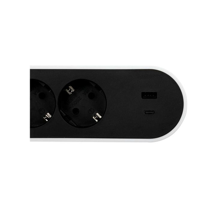 Rallonge 3 prises Schuko avec interrupteur Simon 1