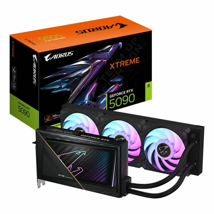 Gigabyte Carte Graphique AORUS GeForce RTX 5090 XTREME WATERFORCE 32G