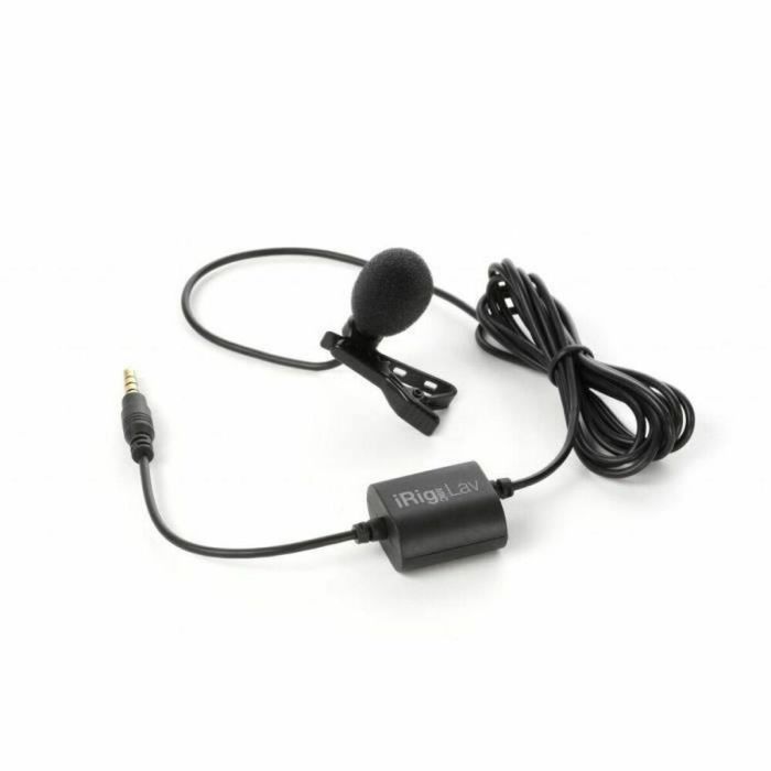 Microphone IK IP-IRIG-MICLAV-IN Noir