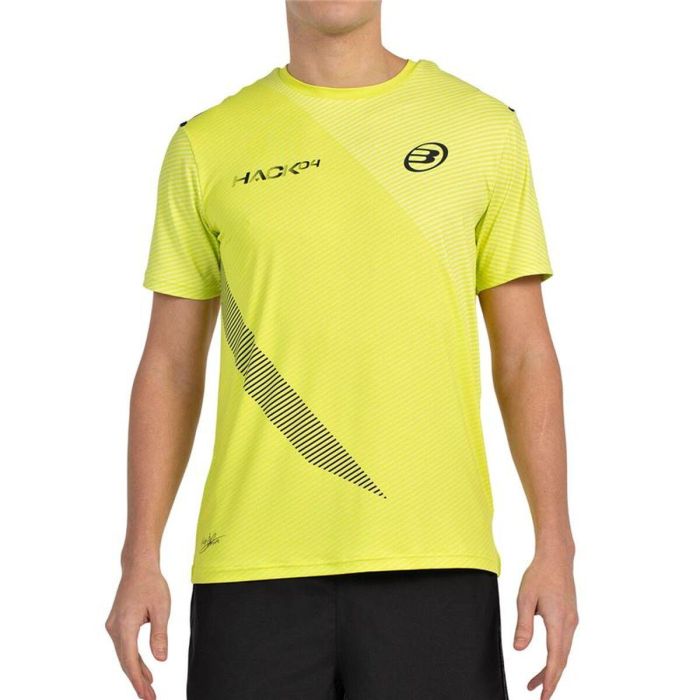T-shirt à manches courtes homme Bullpadel Paquito 25V Jaune Padel 45 1/3