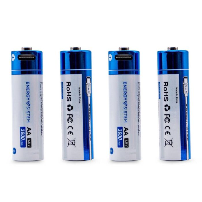 Piles Rechargeables Energy Sistem 500192 6 Piles Rechargeables Energy Sistem 500192 6