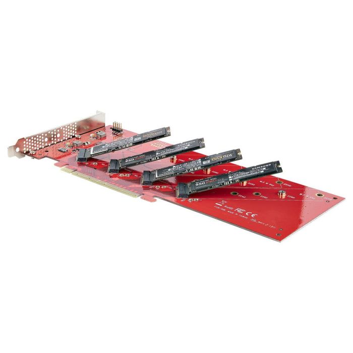 Carte PCI Startech QUAD-M2-PCIE-CARD-B 3 Carte PCI Startech QUAD-M2-PCIE-CARD-B 3