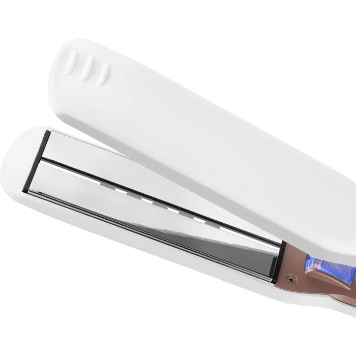 Sencor SHI 4500GD Fer à lisser - Plaques titane, 14 réglages de température de 100 à 230°C, chauffage infrarouge, affichage numérique, prêt en 45 secondes