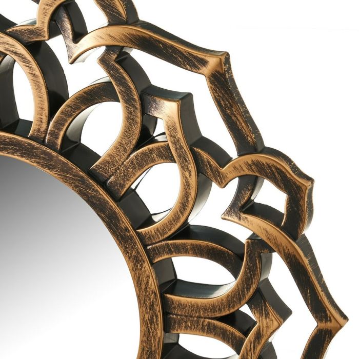 Miroir mural Doré 65 x 3,5 x 53 cm (3 Unités) 2