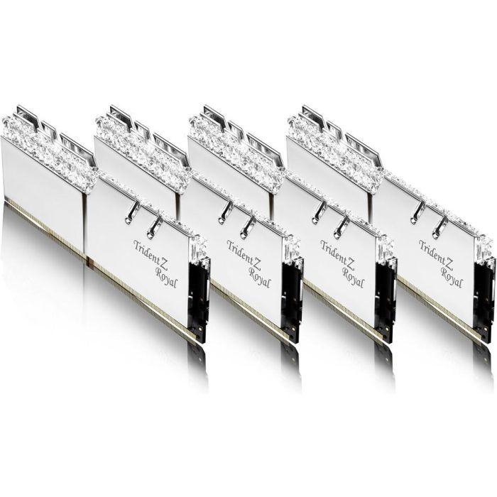 G.Skill DIMM 64 GB DDR4-3600 (4x 16 GB) Quad-Kit (silber. F4-3600C16Q-64GTRSC. Trident Z Royal. INTEL XMP) 3