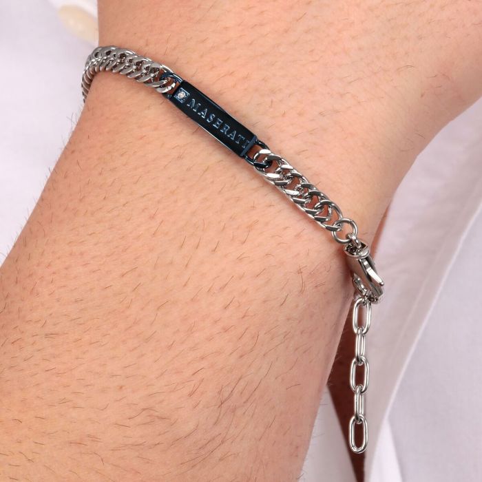 Bracelet Homme Maserati JM221ATY09 Acier inoxydable 25 cm 3 Bracelet Homme Maserati JM221ATY09 Acier inoxydable 25 cm 3