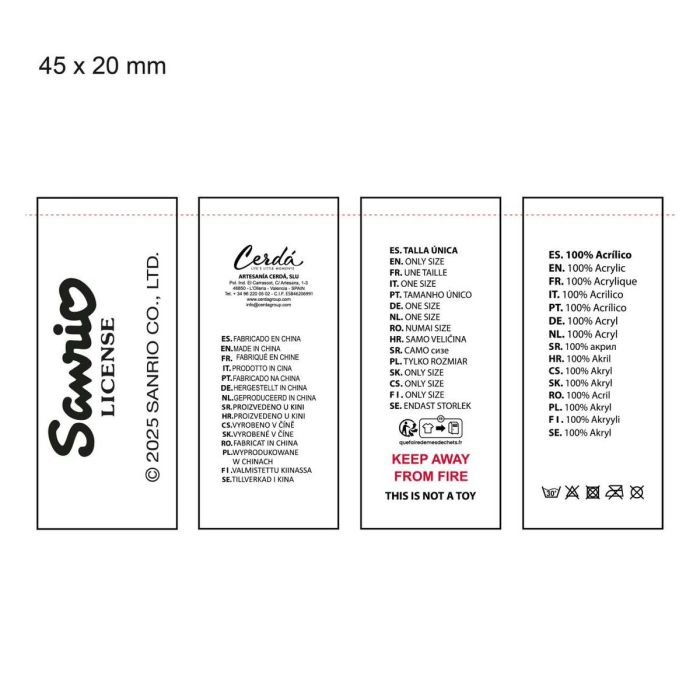 Bonnet et gants Hello Kitty Rose 1 Bonnet et gants Hello Kitty Rose 1