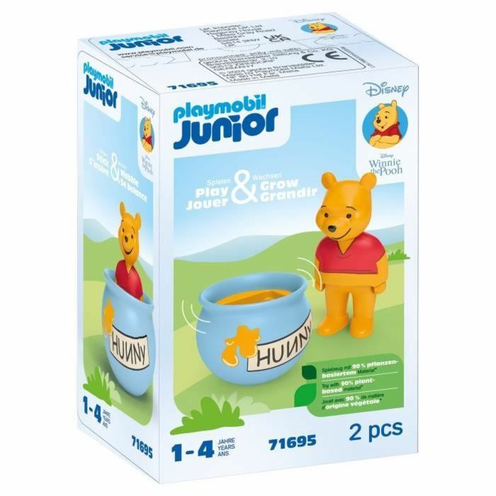 Playmobil Junior 71695 Vaso Winnie the Pooh et Tarro de Miel