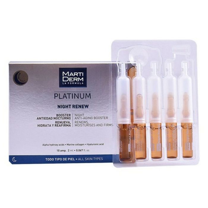 Ampoules Martiderm Platinum Night Renew 0 Ampoules Martiderm Platinum Night Renew 0