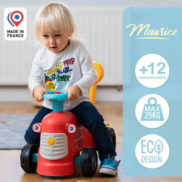 Falk Passeggino Maurice Volante, Sedile Ribaltabile - Made in France - 90% Plastica Riciclata - Dai 12 Mesi - FAL1702634130998 3