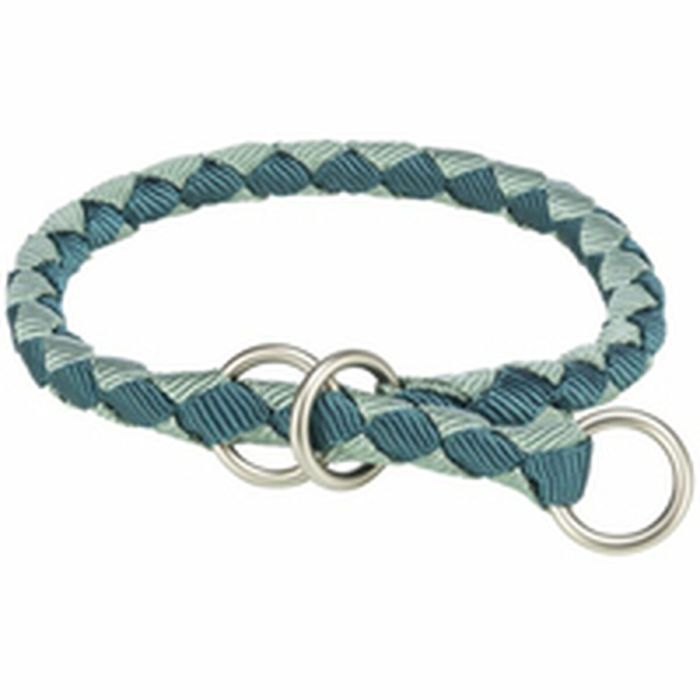 Collier de dressage Trixie Cavo Bleu Vert M/L 43-51 cm 1