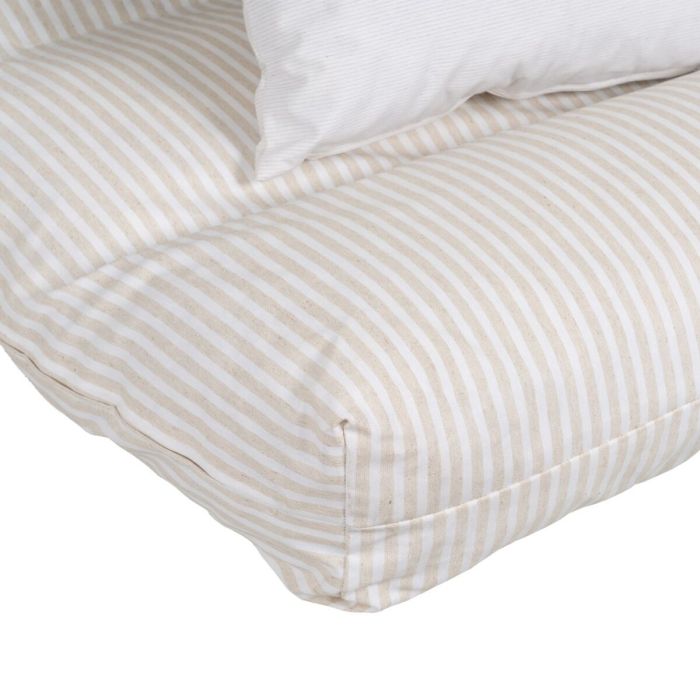 Coussin 4 Pièces Beige 120 x 80 cm 4