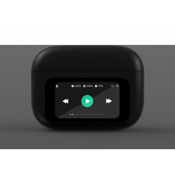 Casque GEMBIRD TWS-LCD-ANC-01-BK Noir 2