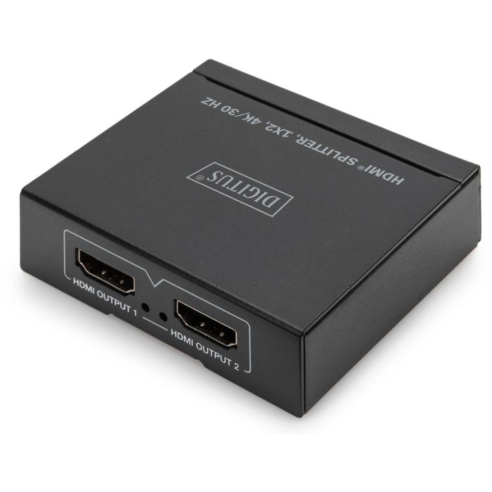 DIGITUS HDMI Splitter 1x2 4K/30Hz schwarz 1 DIGITUS HDMI Splitter 1x2 4K/30Hz schwarz 1