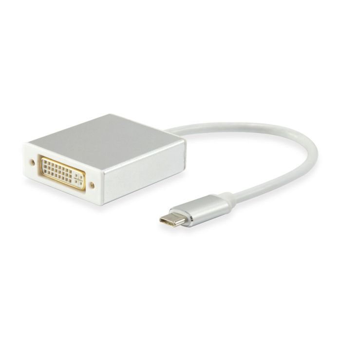 EQUIP Adaptateur USB-C vers DVI-I DualLink (24+5) 2k60Hz 0.15m si