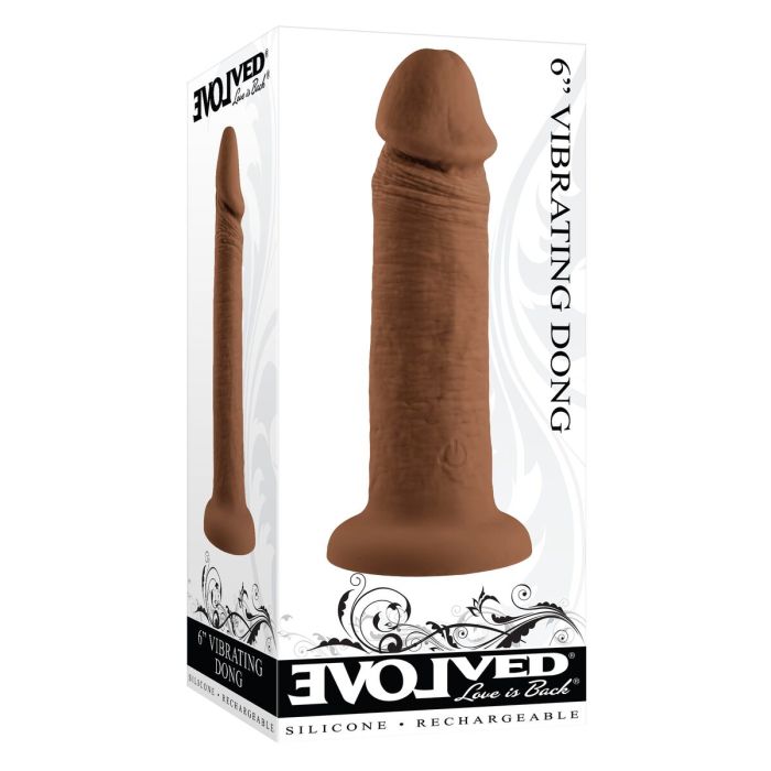 Gode réaliste Evolved Silicone Ø 4,8 cm (15,2 cm) 1 Gode réaliste Evolved Silicone Ø 4,8 cm (15,2 cm) 1