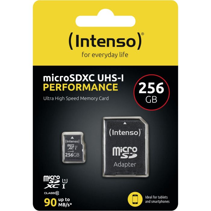 CARD 256GB Intenso 3424492 Micro - UHS-I 1