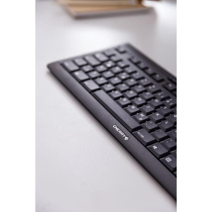 Clavier sans fil 2,4 GHz - CHERRY STREAM KEYBOARD WIRELESS - Noir 4 Clavier sans fil 2,4 GHz - CHERRY STREAM KEYBOARD WIRELESS - Noir 4