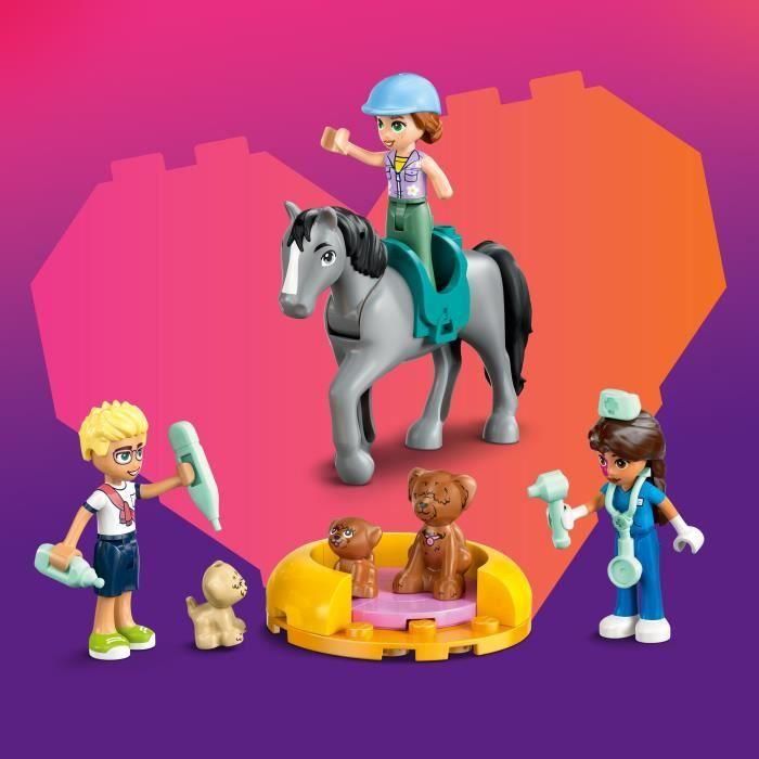 LEGO Friends 42651 La clinique vétérinaire pour chevaux et animaux de compagnie - Jouet 3