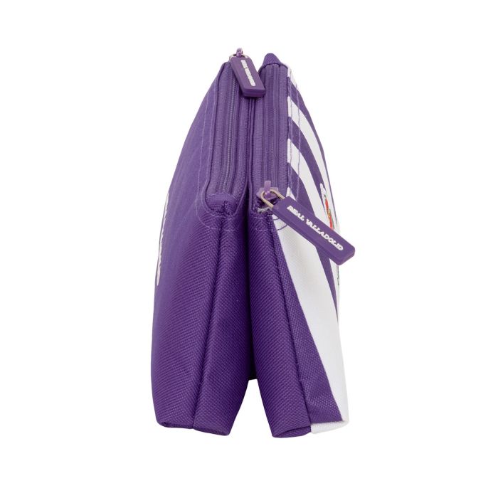 Nécessaire de Voyage Real Valladolid C.F. Blanc Violet Sportif 22 x 10 x 8 cm 1