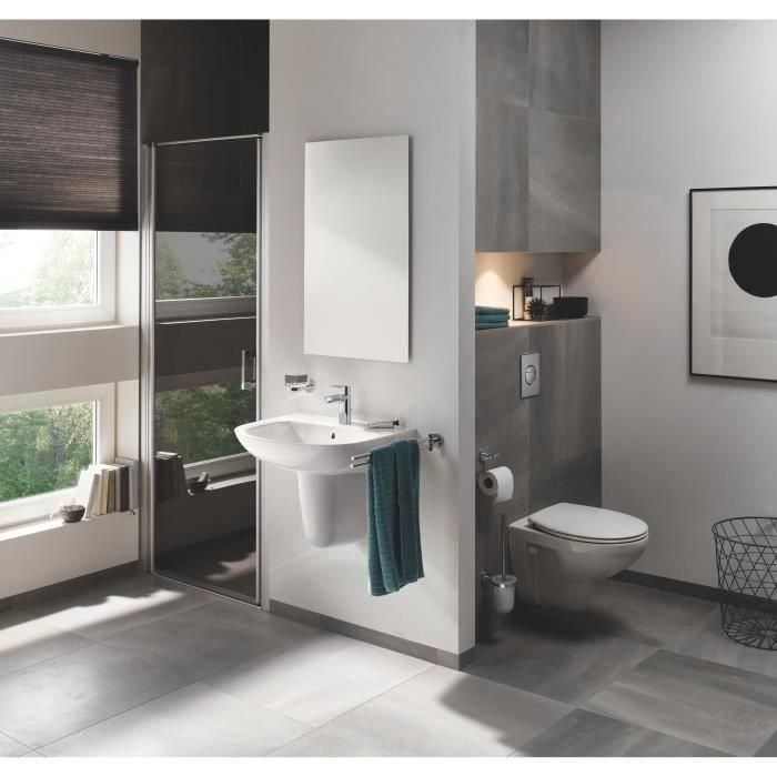 Abattant WC - GROHE - Bau Ceramic - Duroplast - Blanc alpin - SoftClose 1