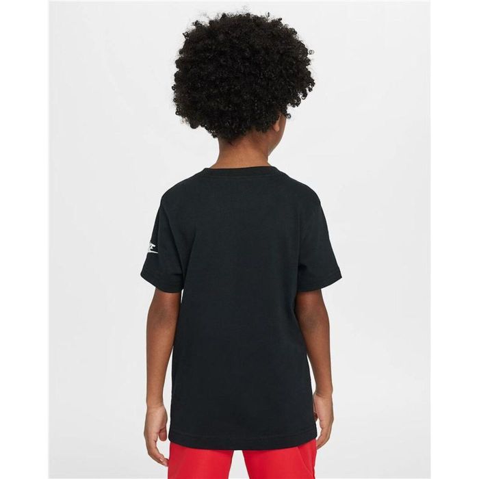 T shirt à manches courtes Enfant Nike Brandmark Swoosh Noir XL 2 T shirt à manches courtes Enfant Nike Brandmark Swoosh Noir XL 2