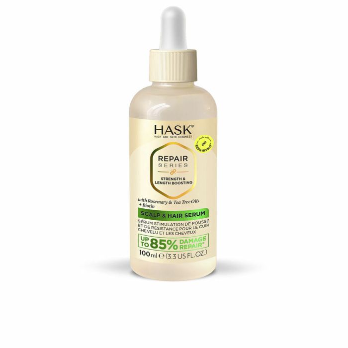 Hask Sérum REPAIR SERIES Stimulant Croissance Cheveux et Cuir Chevelu, 100 ml