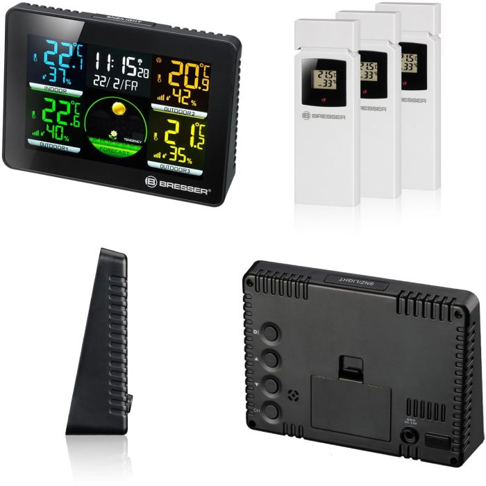 Bresser Thermo-/Hygrometer Quadro NLX 1