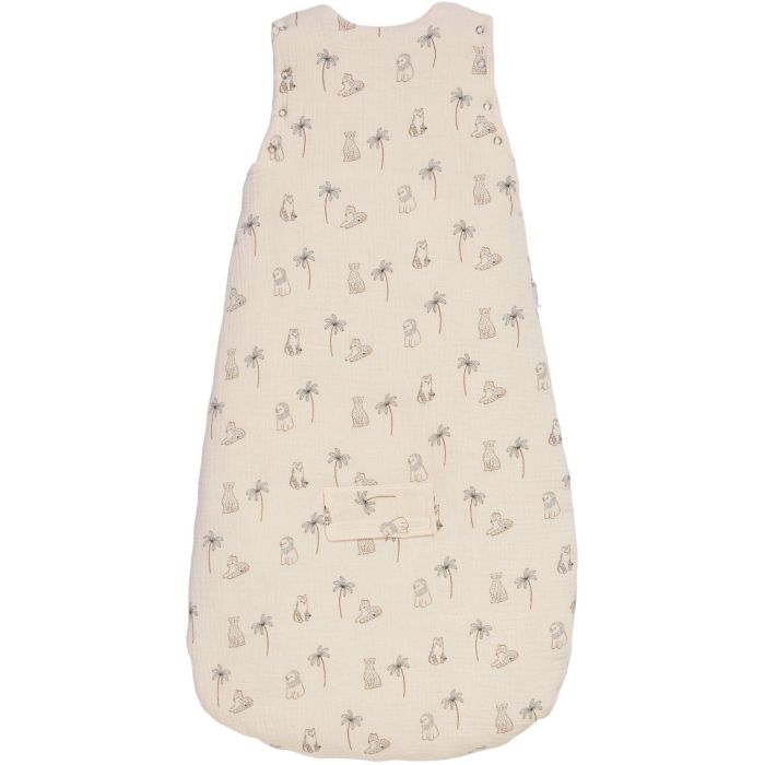 Douillette nomade - CANDIDE - 90 cm - 9/24 mois - Manches amovibles - Blanc imprimé lange tigre 5 Douillette nomade - CANDIDE - 90 cm - 9/24 mois - Manches amovibles - Blanc imprimé lange tigre 5