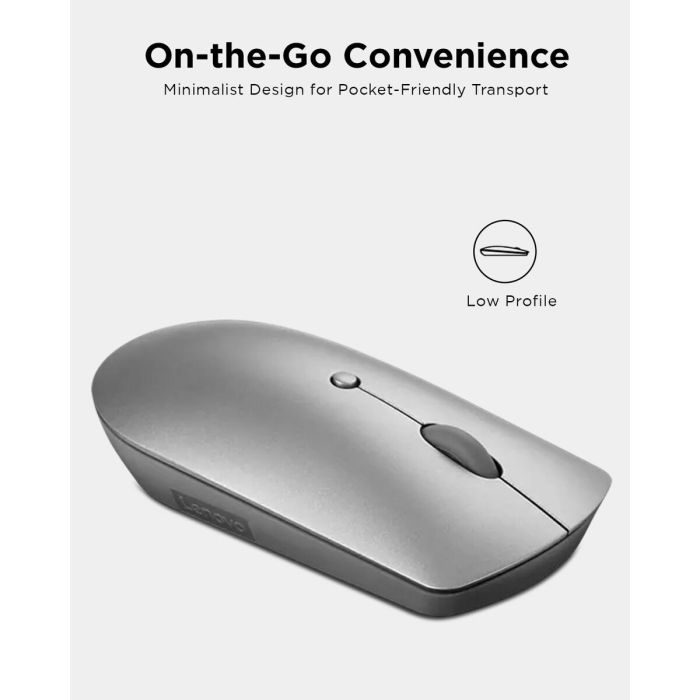 Souris sans-fil Lenovo Lenovo 600 Gris 2400 dpi 13