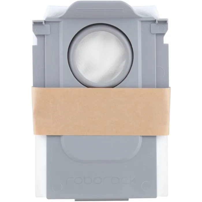 Roborock - Lot de 6 sacs à poussière pour robots aspirateurs (QREVO, SAROS) - Remplacement hygiénique, fermeture automatique, grande capacité