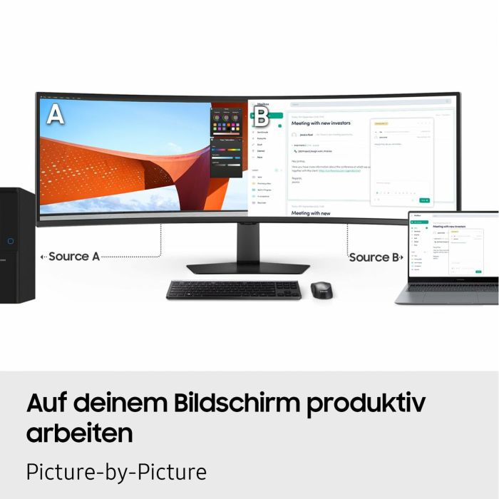 Écran Samsung ViewFinity S9 S95UF S49F950UAU 49" LCD 7 Écran Samsung ViewFinity S9 S95UF S49F950UAU 49" LCD 7