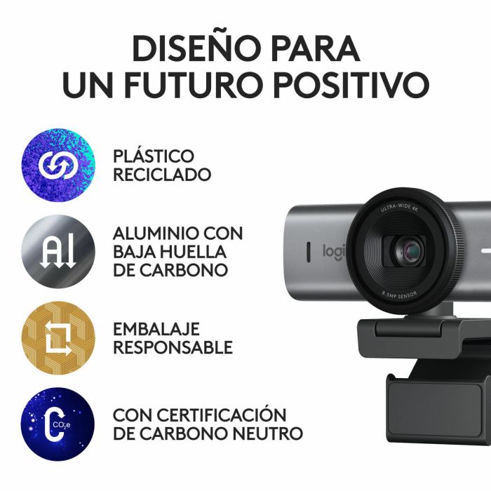 Webcam Logitech 960-001559 4K Ultra HD 9