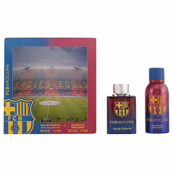 Sporting Brands Coffret F.C. Barcelona Eau de Toilette 100 ml + Déodorant 150 ml Fraîche Homme