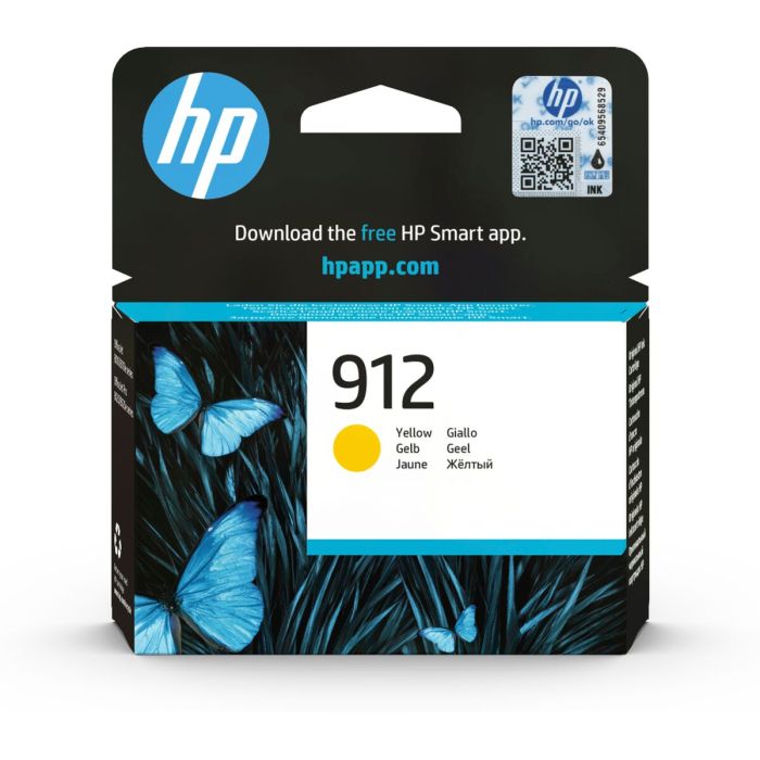 Cartouche d'encre originale HP 912 Jaune 21 Cartouche d'encre originale HP 912 Jaune 21