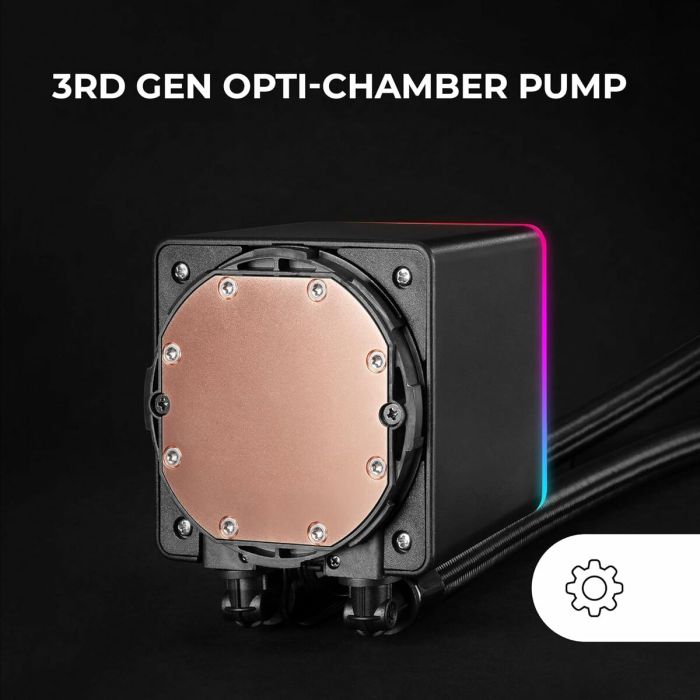 Kit de refroidissement liquide Mars Gaming MLVISIONPRO240 3 Kit de refroidissement liquide Mars Gaming MLVISIONPRO240 3