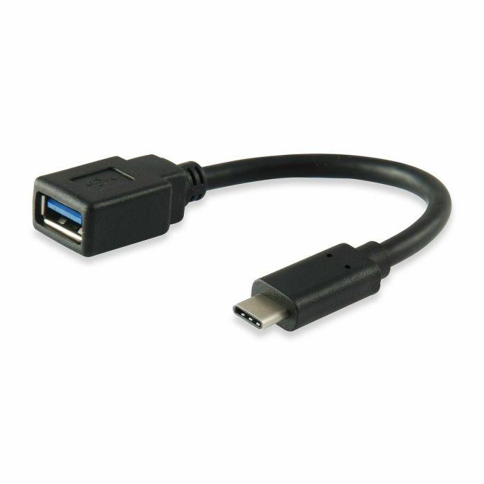 Adaptateur USB-C vers USB Equip 133455 Noir 15 cm 2 Adaptateur USB-C vers USB Equip 133455 Noir 15 cm 2
