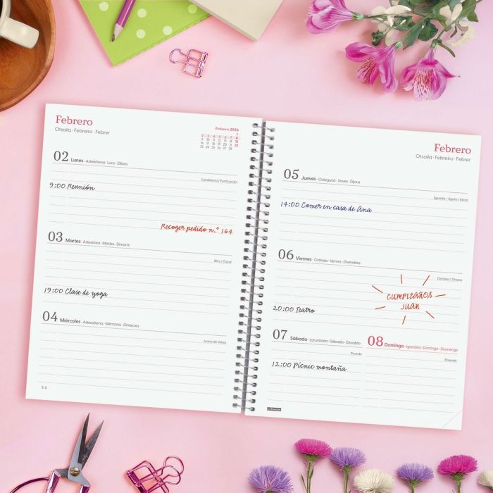 Agenda Finocam DESIGN COLLECTION Imposible A5 15,5 x 21,2 cm 2026 2