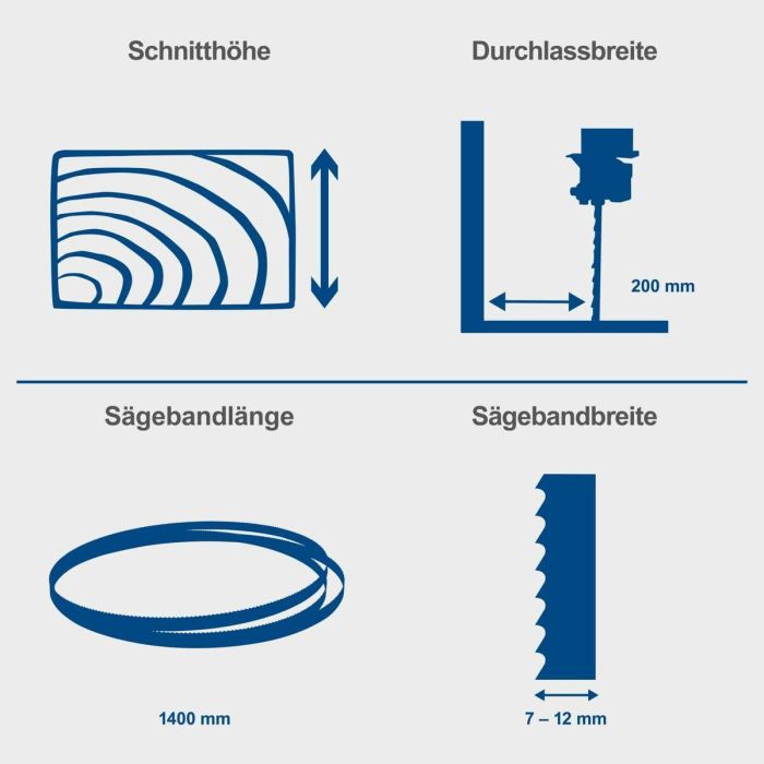 Scie circulaire Scheppach 350 W 230 V 8 Scie circulaire Scheppach 350 W 230 V 8