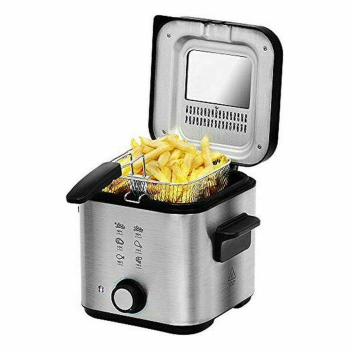 Friteuse Cecotec CleanFry Infinity 1500 1,5 L 900W Noir Acier inoxydable 900 W 1,5 L 0 Friteuse Cecotec CleanFry Infinity 1500 1,5 L 900W Noir Acier inoxydable 900 W 1,5 L 0